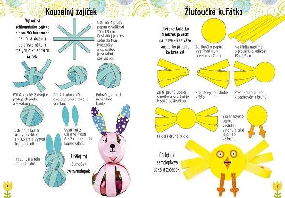 Papírové tvoření Velikonoce | KNIHCENTRUM.cz