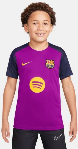 Tričko Nike FC Barcelona 25/26 Strike Junior - Fialový