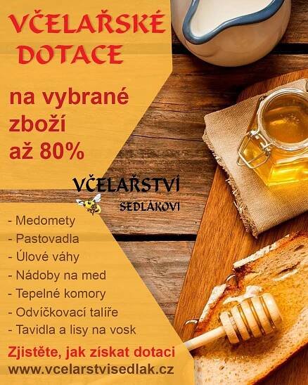 Včelařské dotace 2025 – získejte až 80 % ceny zpět - Včelařství Sedlákovi