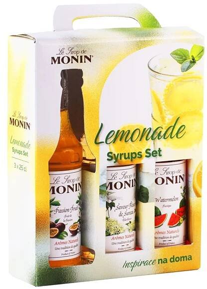 MONIN LEMONADE Set 3 × 250 ml