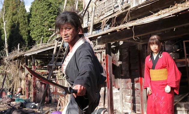 Mugen no džúnin - Z filmu - Takuja Kimura, Hana Sugisaki