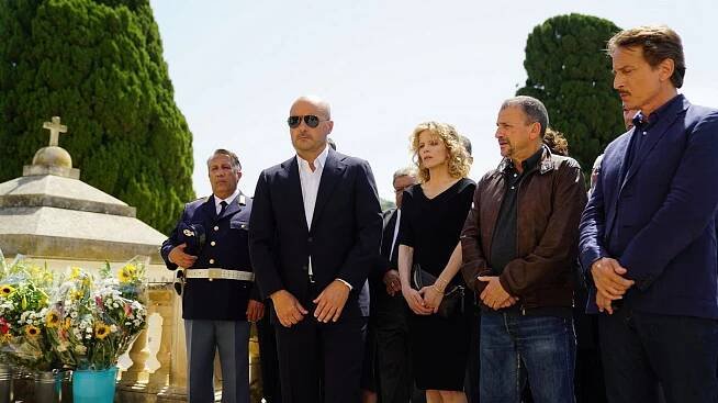 Angelo Russo, Luca Zingaretti, Sonia Bergamasco, Davide Lo Verde, Cesare Bocci - Komisař Montalbano - Deník z roku 1943 - Z filmu
