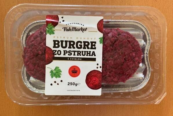 Burgre zo pstruha s cviklou