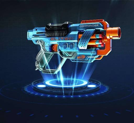 Odpalovací sada Nerf Elite 2.0 Commander RD-6 + šípy: Humbi.cz