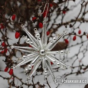 KRYSTALKA - Krakonošova hvězda, vánoční ozdoba vracíme se ke kořenům