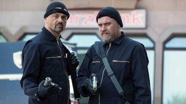 Harter Brocken - Der Bankraub - Z filmu - Michael Rotschopf, Aljoscha Stadelmann