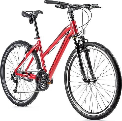 Leader Fox Daft dámské 28" červené 2021, 20" 20" od 8 390 Kč