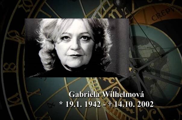 14. říjen – VZPOMÍNÁME – Gabriela Wilhelmová