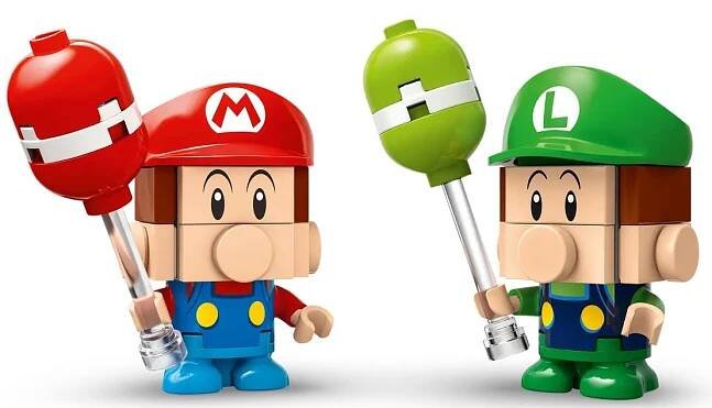 LEGO Super Mario - Mario Kart – Baby Mario vs. Baby Luigi