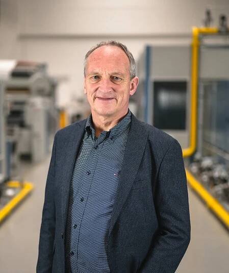 Monforts Area Sales Manager Manfred Havenith. © Monforts