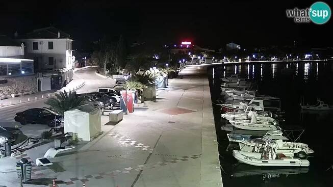 Novalja Livecam promenade
