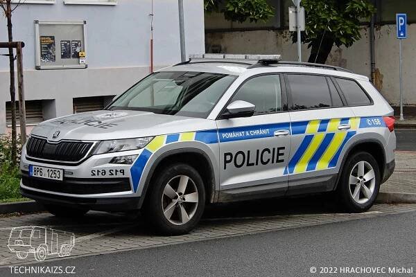 PČR - OOP Plzeň-Bory - Škoda Kodiaq - TECHNIKAIZS.cz