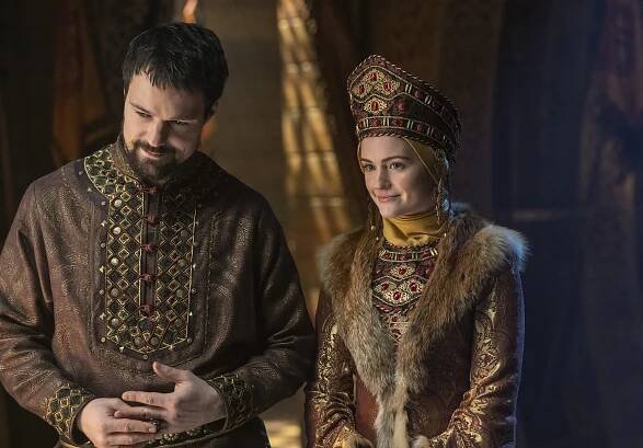 Danila Kozlovskij, Alicia Agneson - Vikingové - Klíč - Z filmu