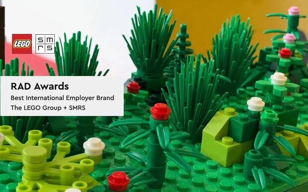 The LEGO Group builds up brand values brick by brick
