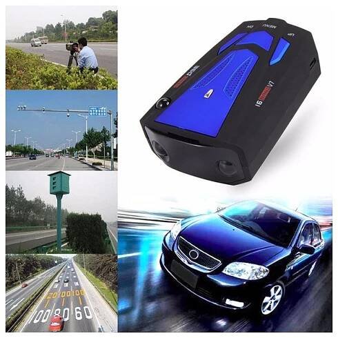 Výkonný antiradar