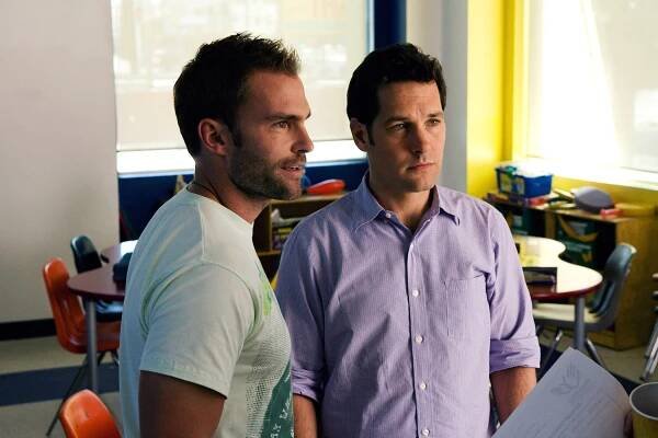 Sean William Scott and Paul Rudd in 2008