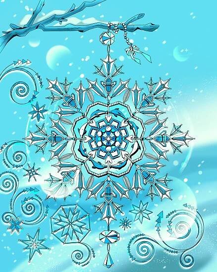 Dancing with Snowflakes :: Behance