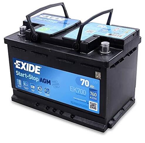 Exide EK700 Vergleich