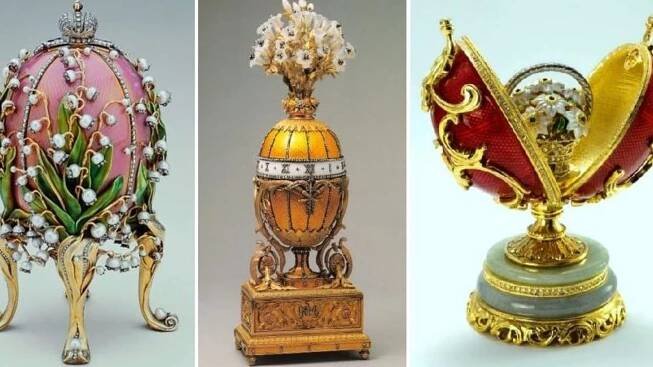 Fabergého vejce... Ta určitě ve svém košíčku s koledou nenajdete!