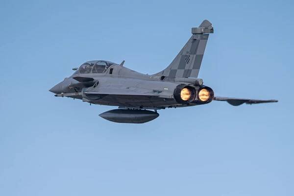 Det kroatiske flyvåpenet har mottatt et nytt parti franske Dassault Rafale-fly.