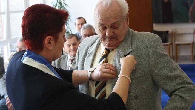 OBRAZEM: Vacenovský s Kordulou se stali čestnými občany Ratíškovic