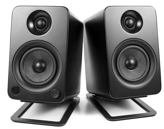 Kanto S4 Desktop Speaker Stands Accessories Kanto Living Black 