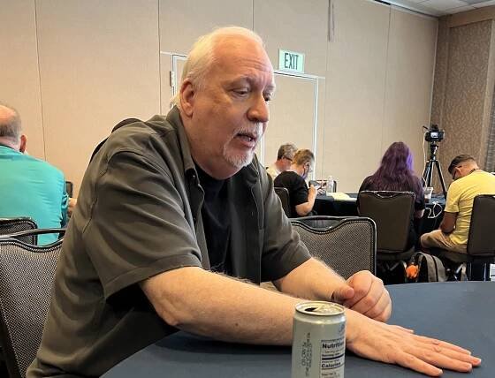 Straczynski at Comic-Con 2023