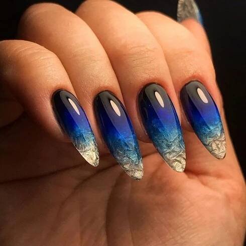 71 Fall Nail Designs to Fall in Love with: Fall Nails to Inspire 2023 | Beach Nails Art | Красивые ногти, Дизайнерские ногти, Черные акриловые ногти