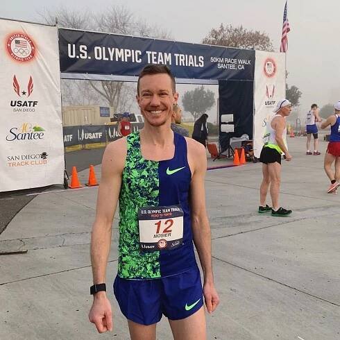 Chris Mosier at the US Olympic Team Trials