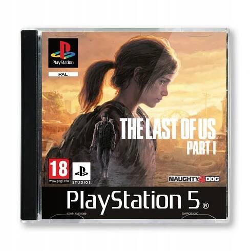 The Last of Us Part I PS5 | Krabička Jewel Case ve stylu RETRO PS1 | PAL