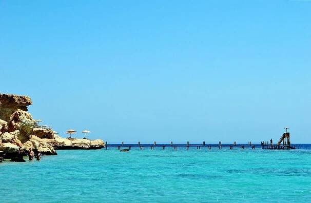 Sharm El Sheikh, pláž Ras Om El Sid, Egypt | Krásné pláže