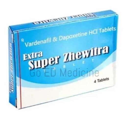 Extra Super Zhewitra (Vardenafil & Dapoxetine) Tablet 1