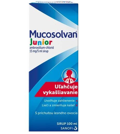 Mucosolvan Junior sirup 100 ml 1×100 ml, liek