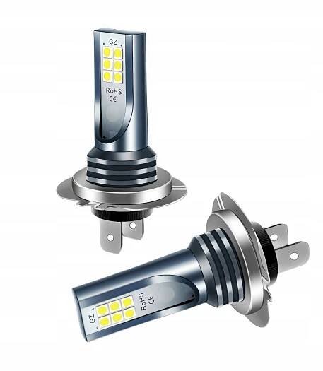 2x LED žárovky H7 Lampa Žárovka 6500K HOMOLOGACE Typ žárovky H7