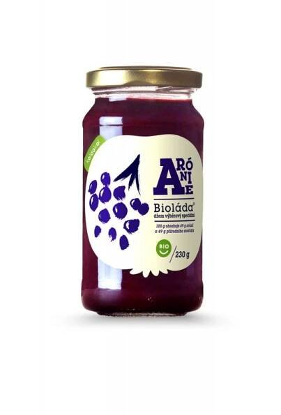 Džem - Bioláda® Arónie 230 g bez přidaného cukru