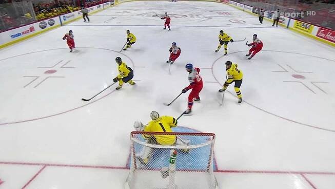 Švédsko - Česko - MS v ledním hokeji U20 2025 Kanada