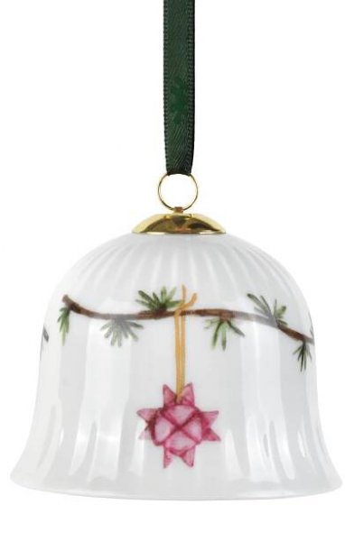 Porcelánový zvoneček Hammershøi Christmas 6,5cm