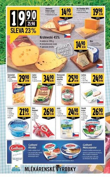 Označte produkt do nákupního košíku