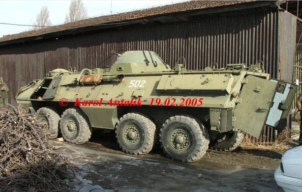Stredný Kolesový Obrnený Transportér OT vz. 64 - I.