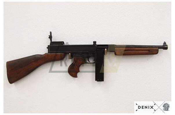 Samopal Thompson M1928A1 + Přívěsek na klíče DENIX l REPLIQ.CZ