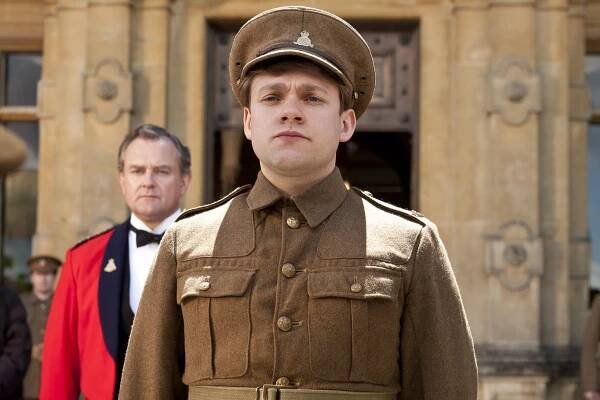 Panství Downton - Epizoda 3 - Z filmu - Hugh Bonneville, Thomas Howes