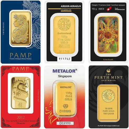 GCB Shop Category - Gold Bars