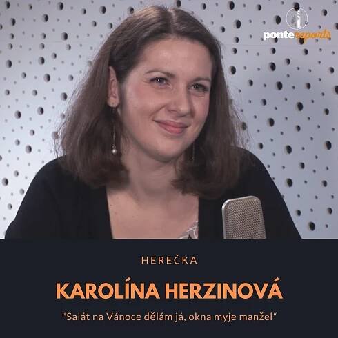 Karolína Herzinová – herečka: Salát na Vánoce dělám já, okna myje manžel - Ponte reports