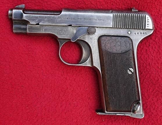 Pistole Beretta 1915 z výzbroje finské armády - Sběratelské zbraně
