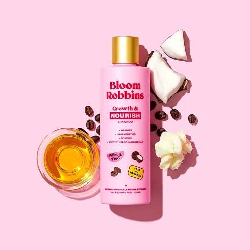 Bloom Robbins Growth & Nourish šampon pro zdravé a krásné vlasy