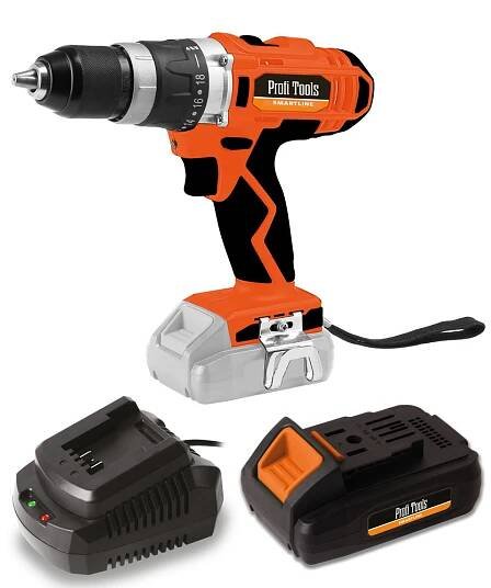 Profi Tools J0Z-KT04-18 1x 2 Ah + nabíječka + kufr od 1 897 Kč