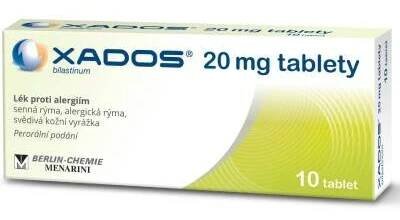 XADOS 20 MG TABLETY perorální neobalené tablety 10X20MG - skladem | BENU.cz 