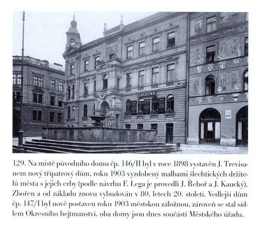 Historie – foto J.Hradce I - MO ČRS Jindřichův Hradec