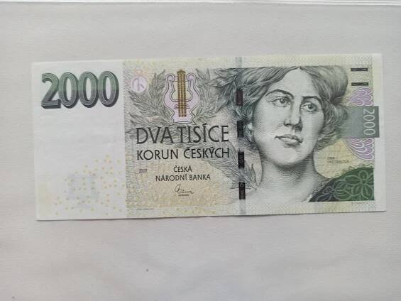 Bankovka 2000 Kč serieE