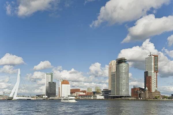 Skyline of Rotterdam